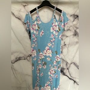 Cold Shoulder Maxi Dress